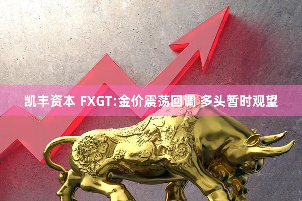 凯丰资本 FXGT:金价震荡回调 多头暂时观望